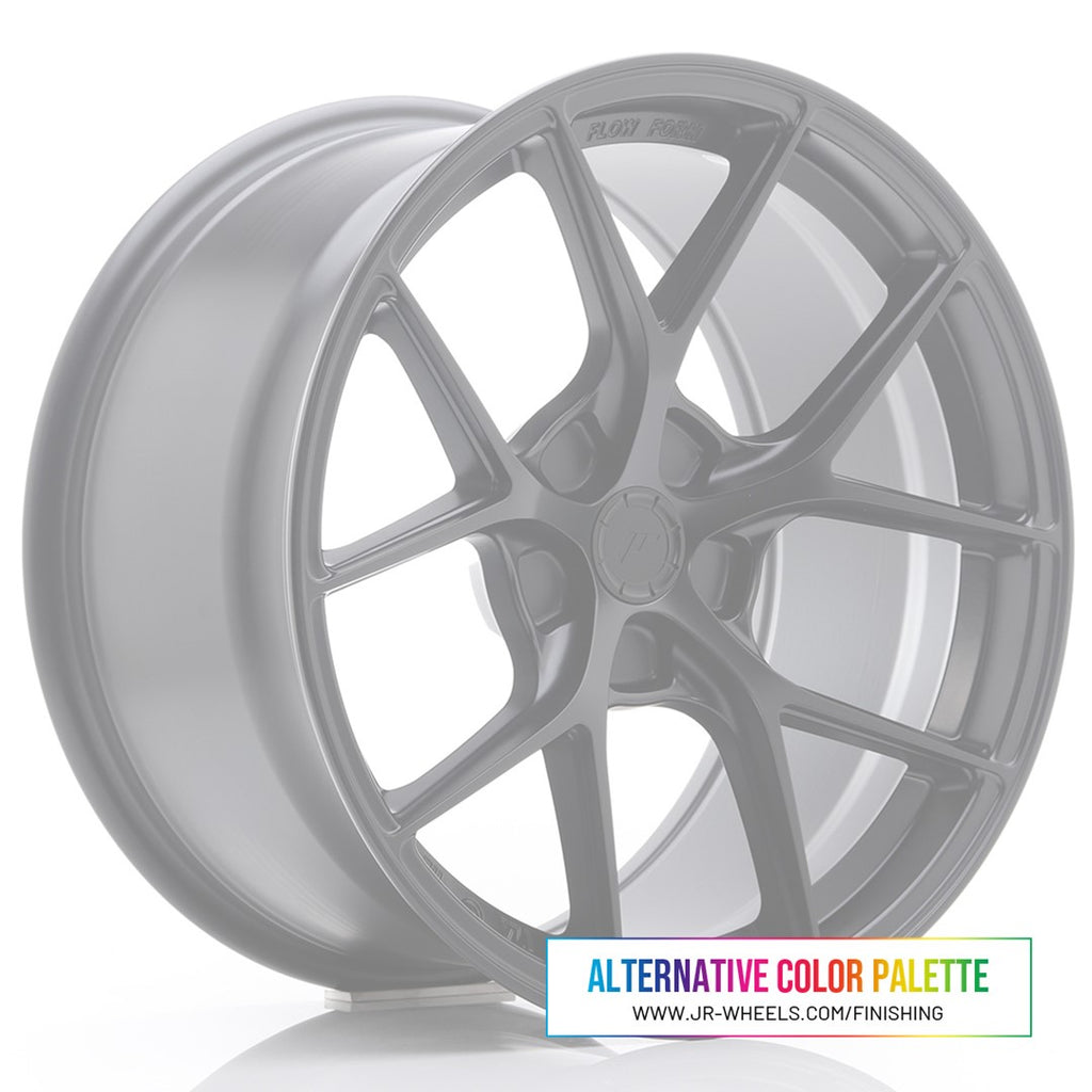 Cerchio in Lega JAPAN RACING SL01 18x10,5 ET25-38 5H con foratura su misura Custom Finish
