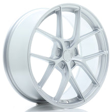 Carica l&#39;immagine nel visualizzatore di Gallery, Cerchio in Lega JAPAN RACING SL01 Flow Formed 20x9 ET20-51 5H con foratura su misura Matt Silver