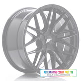 Cerchio in Lega JAPAN RACING JR28 18x9.5 ET20-40 5H con foratura su misura Custom Finish