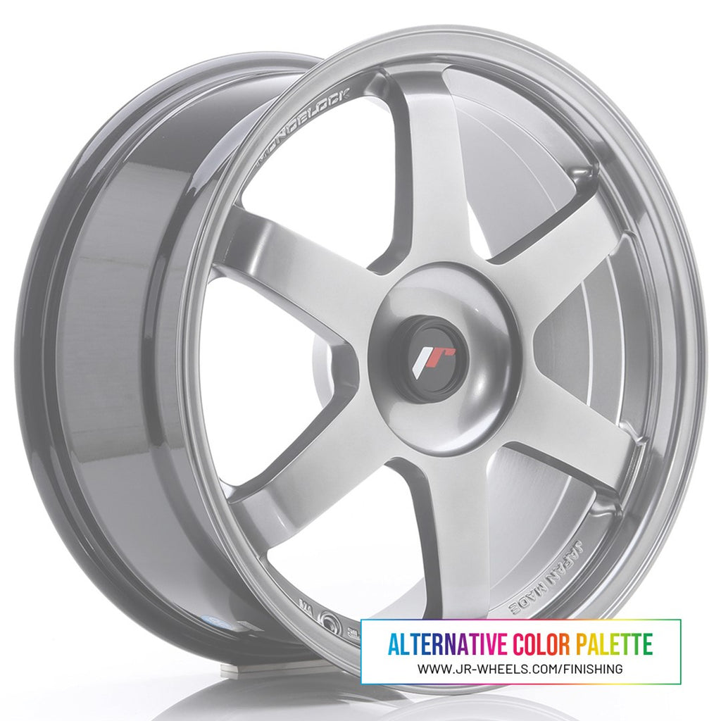 Cerchio in Lega JAPAN RACING JR3 18x8,5 ET25-42 con foratura su misura Custom Finish