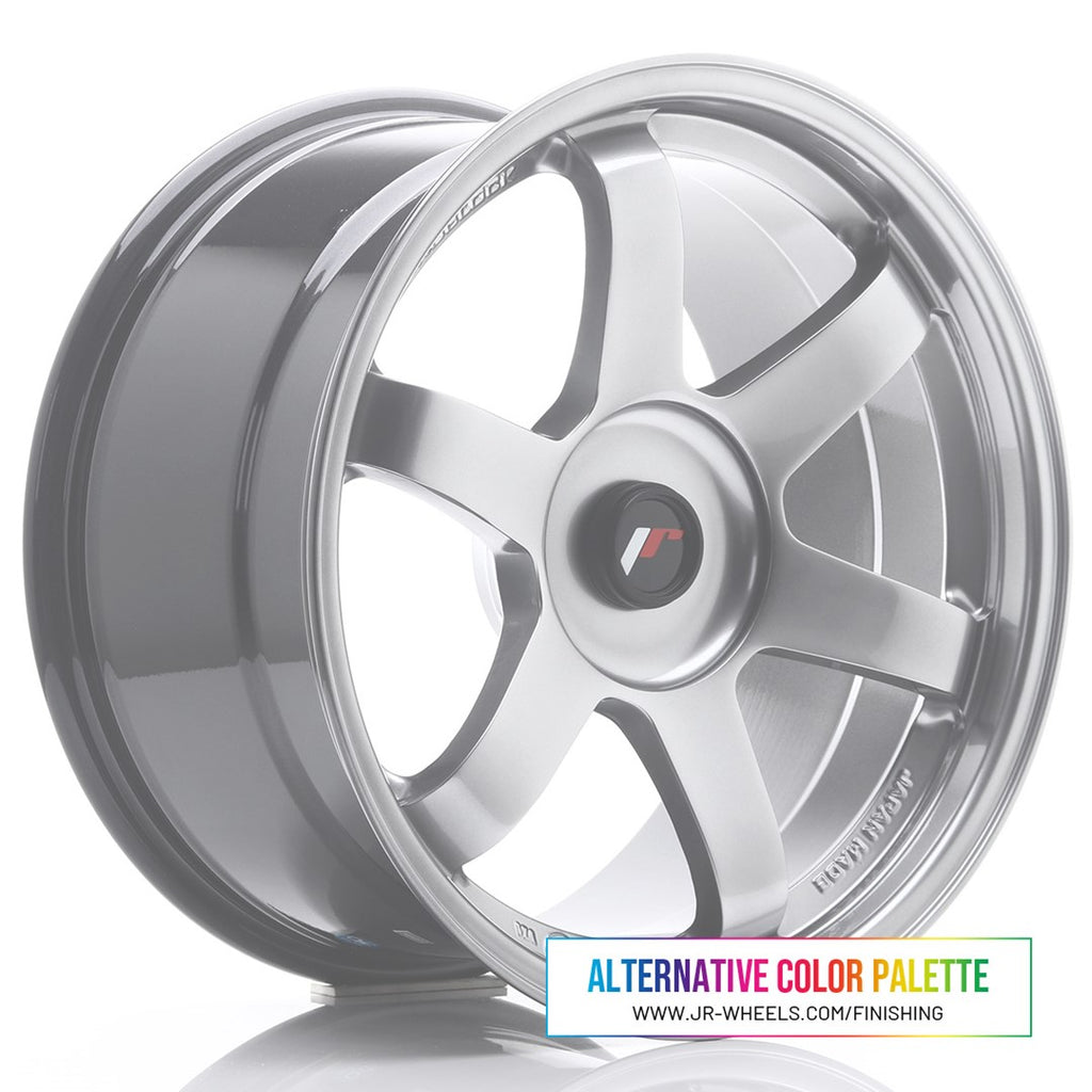 Cerchio in Lega JAPAN RACING JR3 18x9,5 ET22-38 con foratura su misura Custom Finish
