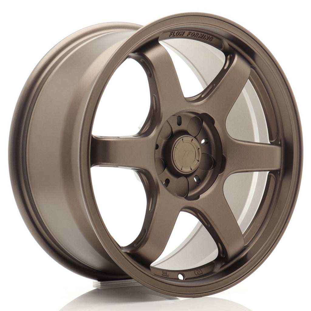 Cerchio in Lega JAPAN RACING SL03 17x8 ET20-42 5H con foratura su misura Matt Bronze