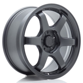 Cerchio in Lega JAPAN RACING SL03 17x8 ET20-42 5H con foratura su misura Matt Gun Metal