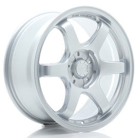 Cerchio in Lega JAPAN RACING SL03 17x8 ET20-42 5H con foratura su misura Matt Silver