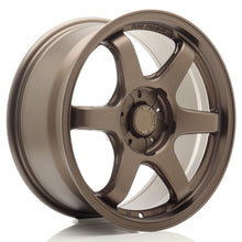 Load image into Gallery viewer, Cerchio in Lega JAPAN RACING SL03 17x9 ET32-50 5H con foratura su misura Matt Bronze