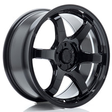 Load image into Gallery viewer, Cerchio in Lega JAPAN RACING SL03 18x8 ET20-35 5H con foratura su misura Gloss Black