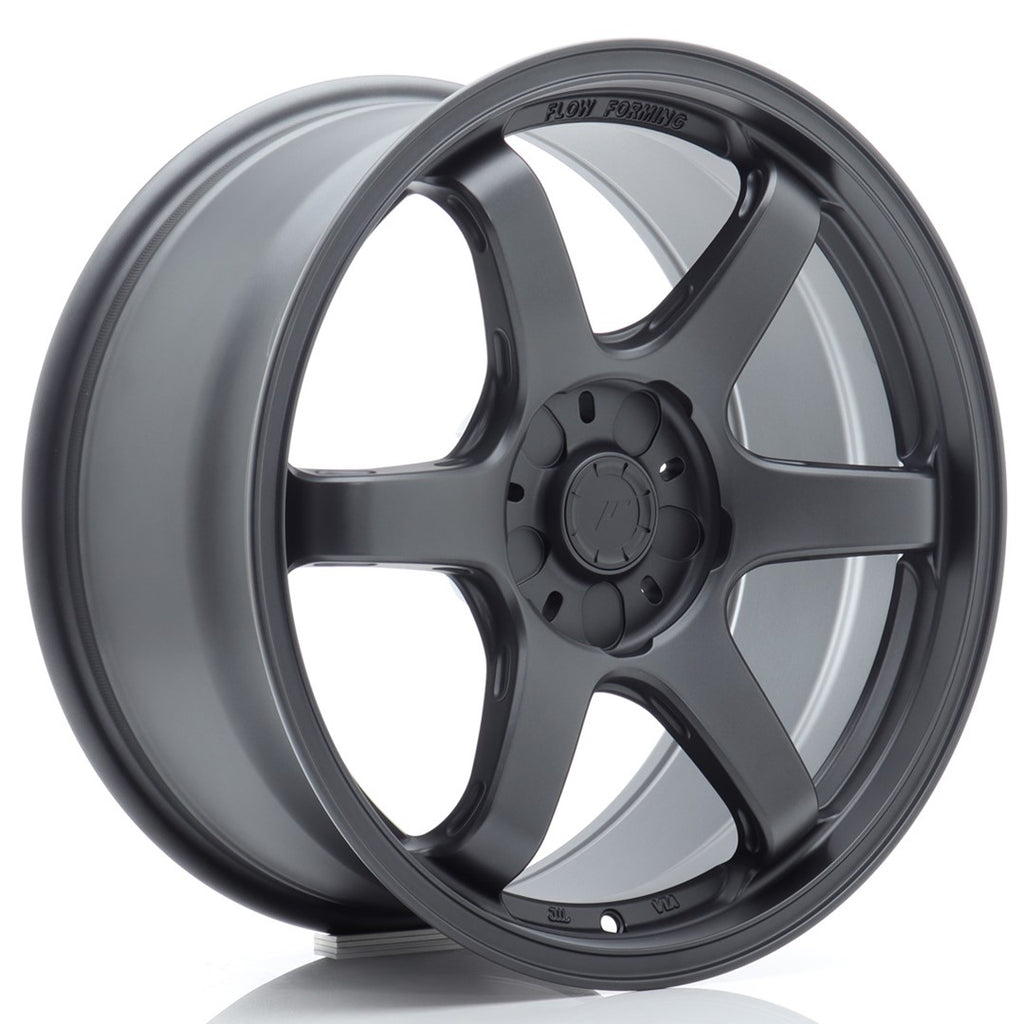 Cerchio in Lega JAPAN RACING SL03 18x8 ET20-35 5H con foratura su misura Matt Gun Metal