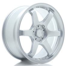 Load image into Gallery viewer, Cerchio in Lega JAPAN RACING SL03 18x8 ET20-35 5H con foratura su misura Matt Silver