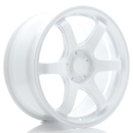Cerchio in Lega JAPAN RACING SL03 18x8.5 ET20-42 5H con foratura su misura White