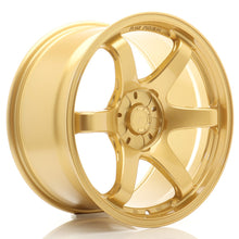 Load image into Gallery viewer, Cerchio in Lega JAPAN RACING SL03 18x9,5 ET20-38 5H con foratura su misura Gold