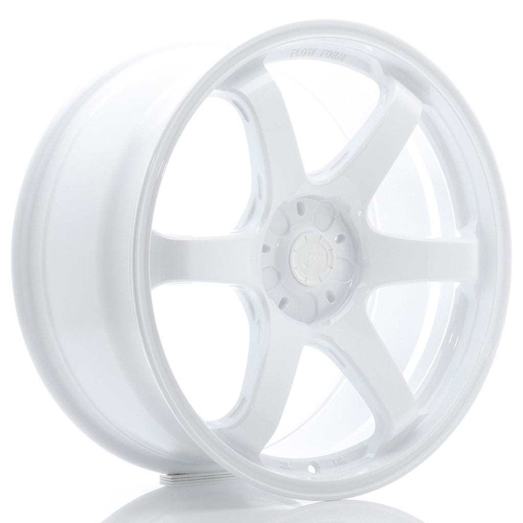 Cerchio in Lega JAPAN RACING SL03 19x8,5 ET20-42 5H con foratura su misura White