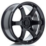 Cerchio in Lega JAPAN RACING SL03 19x9 ET20-45 5H con foratura su misura Gloss Black