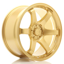 Load image into Gallery viewer, Cerchio in Lega JAPAN RACING SL03 19x9,5 ET20-35 5H con foratura su misura Gold