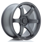 Cerchio in Lega JAPAN RACING SL03 19x9.5 ET20-35 5H con foratura su misura Matt Gun Metal