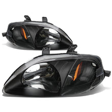 Carica l'immagine nel visualizzatore di Gallery, Fari Anteriori JDM Style SK-Import Neri Honda Civic EK EJ Facelift Phase 2