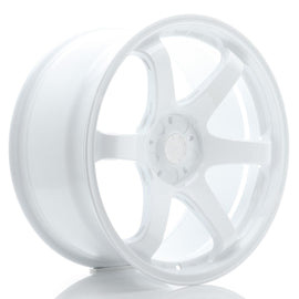 Cerchio in Lega JAPAN RACING SL03 19x9.5 ET20-35 5H con foratura su misura White