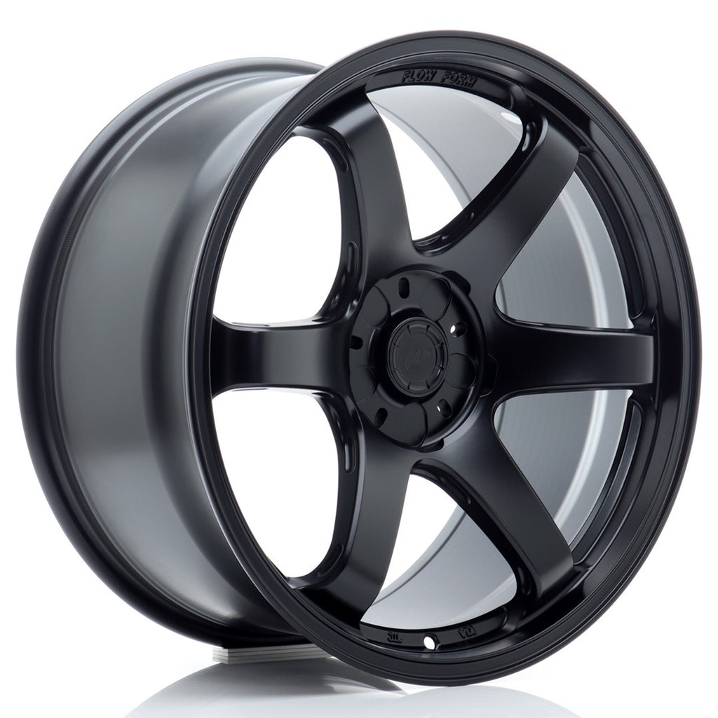 Cerchio in Lega JAPAN RACING SL03 19x10,5 ET15-45 5H con foratura su misura Matt Black