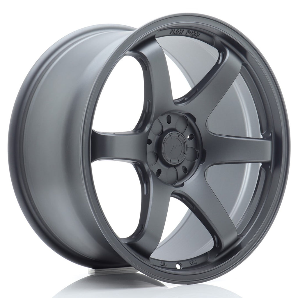 Cerchio in Lega JAPAN RACING SL03 19x10,5 ET15-45 5H con foratura su misura Matt Gun Metal
