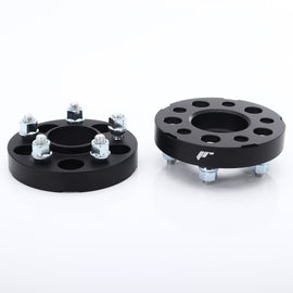 Coppia Distanziali Ruota Japan Racing JRWA3 25mm 5x114.3 CB 64,1 Neri (M14x1,5)
