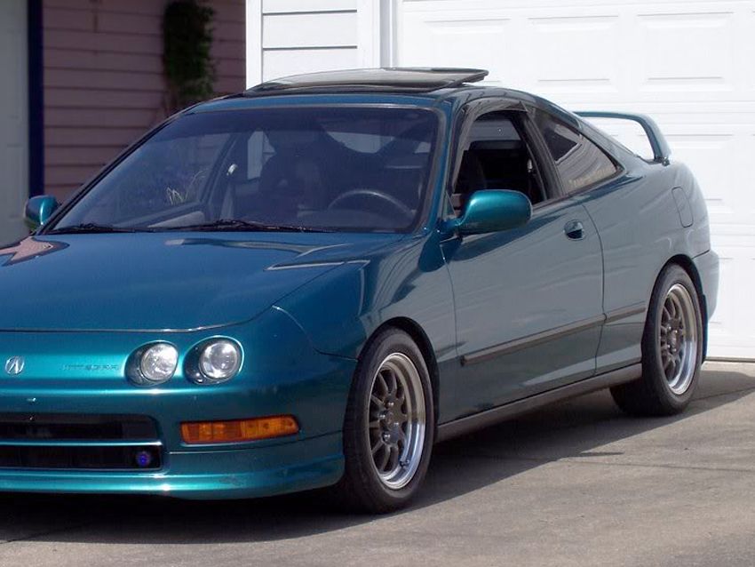 Frangivento Anteriori JDM Style SK-Import Fumé Honda Integra DC2 - foto 2