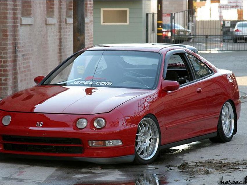 Frangivento Anteriori JDM Style SK-Import Fumé Honda Integra DC2 - foto 3
