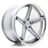 Cerchio in Lega CONCAVER CVR9 21x10.5 ET10-46 con foratura su misura Brushed Titanium