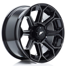 Carica l'immagine nel visualizzatore di Gallery, Cerchio in Lega JAPAN RACING JRX11 18x9 ET25 6x114.3 Black Machined w/ Tinted Face