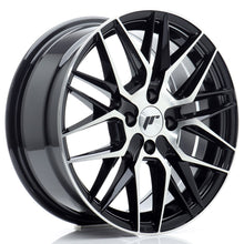 Carica l'immagine nel visualizzatore di Gallery, Cerchio in Lega JAPAN RACING JR28 16x7 ET40 4x100 Gloss Black Machined Face
