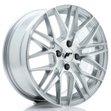 Cerchio in Lega JAPAN RACING JR28 16x7 ET25 4x108 Silver Machined Face