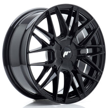 Load image into Gallery viewer, Cerchio in Lega JAPAN RACING JR28 16x7 ET20-40 con foratura su misura Gloss Black