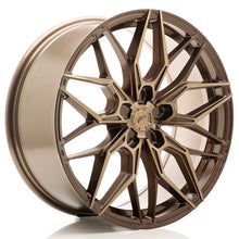 Load image into Gallery viewer, Cerchio in Lega JAPAN RACING JR46 19x8 ET20-40 5H con foratura su misura Platinum Bronze