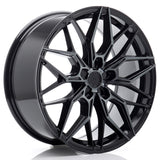 Cerchio in Lega JAPAN RACING JR46 19x8 ET20-40 5H con foratura su misura Black Machined w/Tinted Face