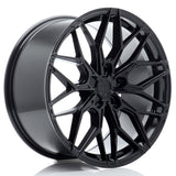 Cerchio in Lega JAPAN RACING JR46 19x10 ET15-51 5H con foratura su misura Gloss Black