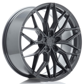 Cerchio in Lega JAPAN RACING JR46 20x9 ET20-51 5H con foratura su misura Hyper Gray