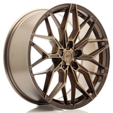 Load image into Gallery viewer, Cerchio in Lega JAPAN RACING JR46 20x9 ET20-51 5H con foratura su misura Platinum Bronze