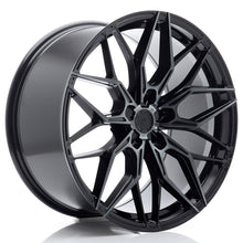 Load image into Gallery viewer, Cerchio in Lega JAPAN RACING JR46 20x9 ET20-35 5H con foratura su misura Black Machined w/ Tinted Face