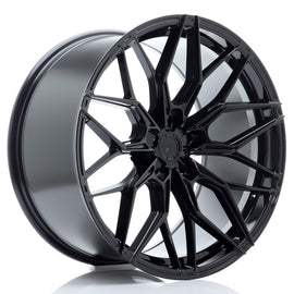 Cerchio in Lega JAPAN RACING JR46 20x10.5 ET15-35 5H con foratura su misura Gloss Black