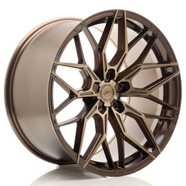 Cerchio in Lega JAPAN RACING JR46 20x10.5 ET15-35 5H con foratura su misura Platinum Bronze