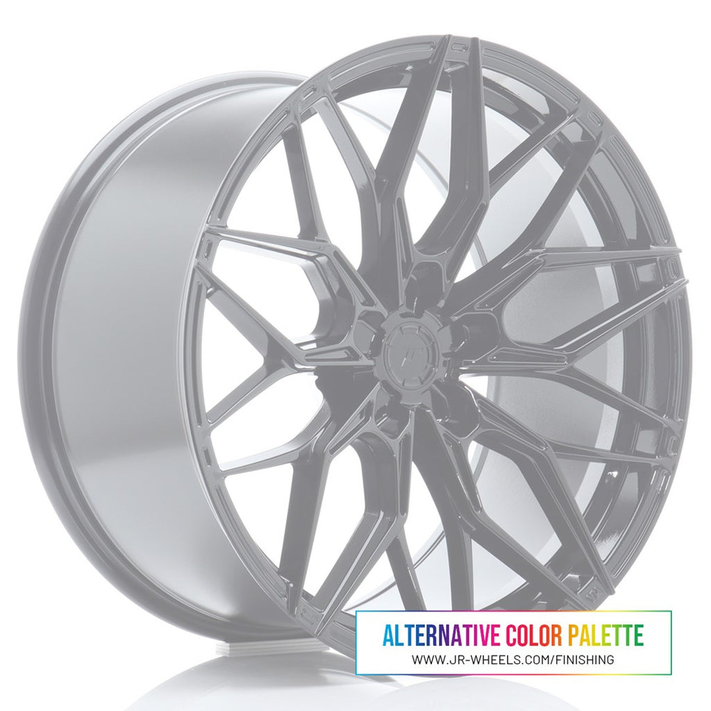 Cerchio in Lega JAPAN RACING JR46 20x10.5 ET15-35 5H con foratura su misura Custom Finish