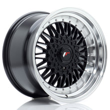 Load image into Gallery viewer, Cerchio in Lega JAPAN RACING JR9 17x10 ET20 con foratura su misura Gloss Black w/ Machined Lip