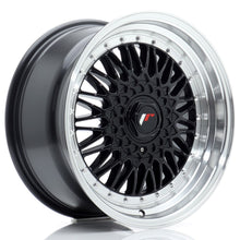 Load image into Gallery viewer, Cerchio in Lega JAPAN RACING JR9 17x8.5 ET20 4x100/108 Gloss Black w/Machined Lip