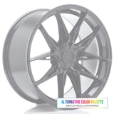 Cerchio in Lega JAPAN RACING JR44 18x8 ET20-42 5H con foratura su misura Custom Finish