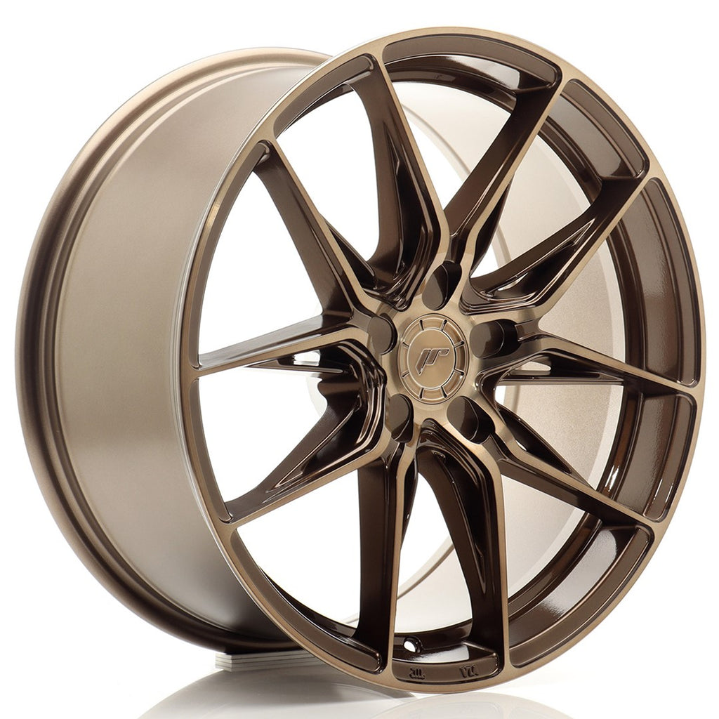 Cerchio in Lega JAPAN RACING JR44 18x8.5 ET20-48 5H con foratura su misura Platinum Bronze