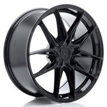 Load image into Gallery viewer, Cerchio in Lega JAPAN RACING JR44 19x8 ET20-40 5H con foratura su misura Gloss Black