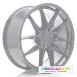 Cerchio in Lega JAPAN RACING JR44 19x8 ET20-40 5H con foratura su misura Custom Finish