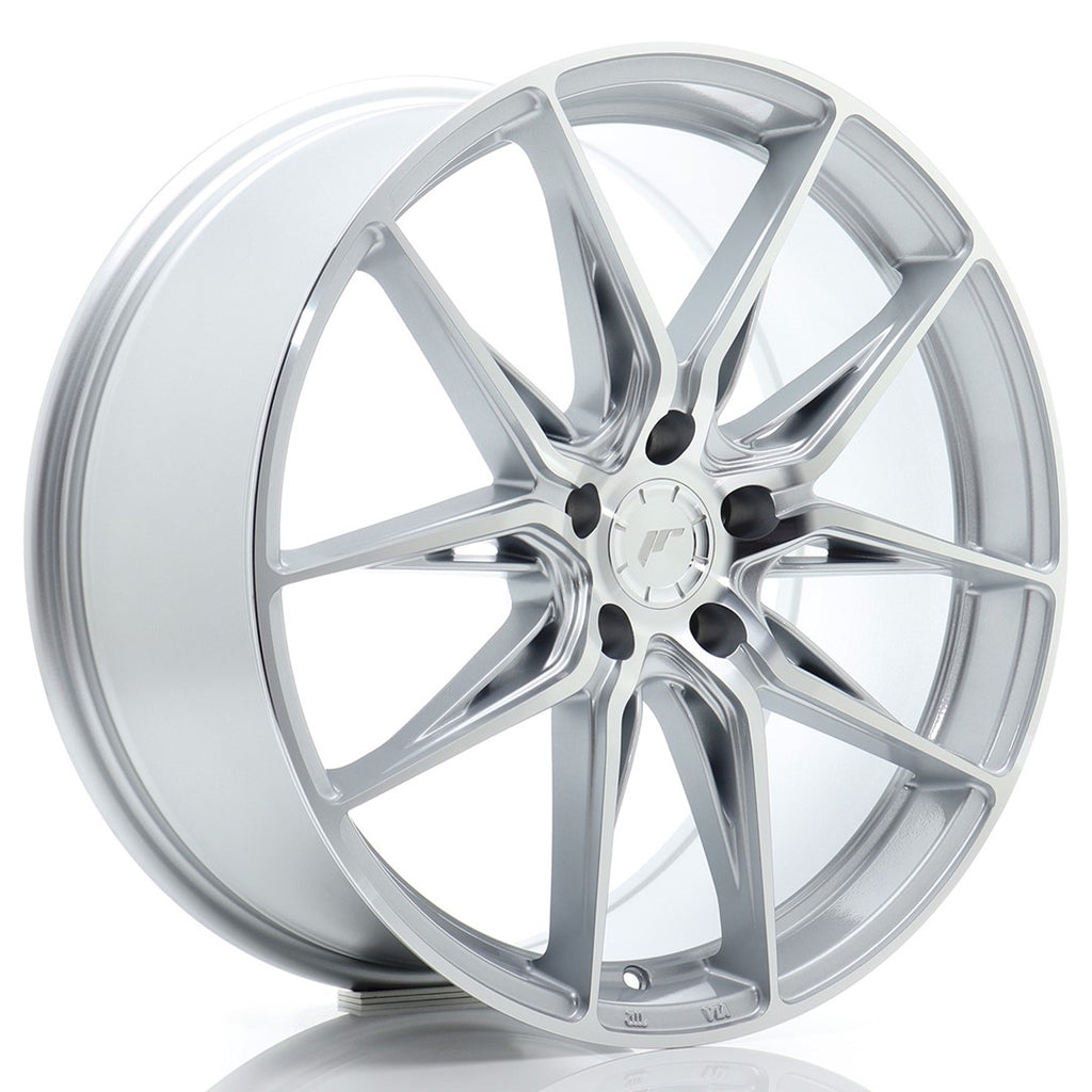 Cerchio in Lega JAPAN RACING JR44 19x8,5 ET45 5x112 Silver w/ Machined Face