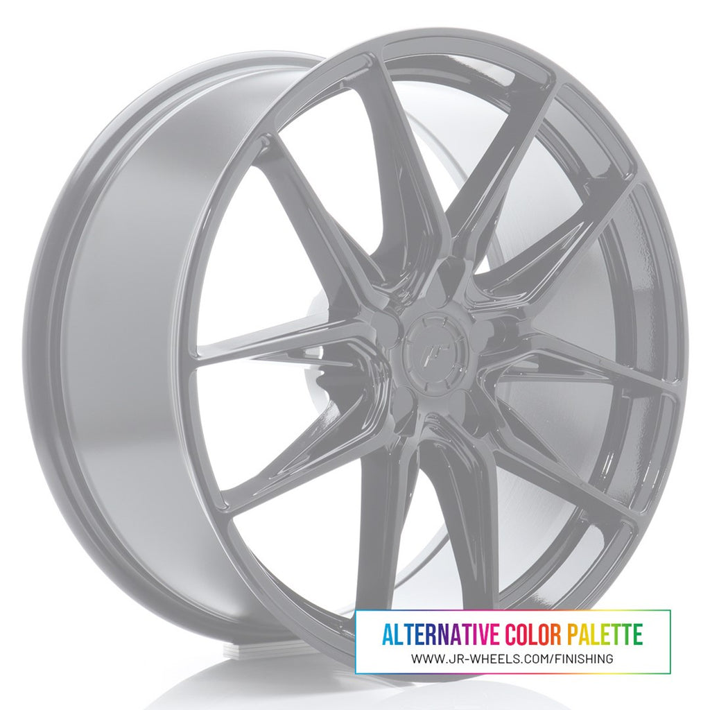 Cerchio in Lega JAPAN RACING JR44 19x9 ET20-51 5H con foratura su misura Custom Finish