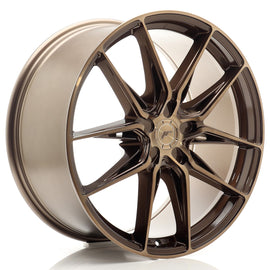Cerchio in Lega JAPAN RACING JR44 20x8 ET20-40 5H con foratura su misura Platinum Bronze