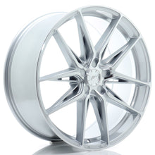 Load image into Gallery viewer, Cerchio in Lega JAPAN RACING JR44 21x9 ET20-40 5H con foratura su misura Silver w/ Machined Face