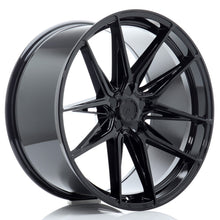 Load image into Gallery viewer, Cerchio in Lega JAPAN RACING JR44 21x11 ET11-46 5H con foratura su misura Gloss Black